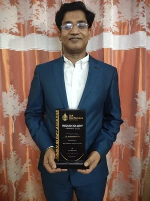 Received Indian Glory Awards 2023 as Best Pediatric Urologist in Delhi. Dr Brahmanand Lal Senior Consultant Pediatric Surgeon and Pediatric Urologist